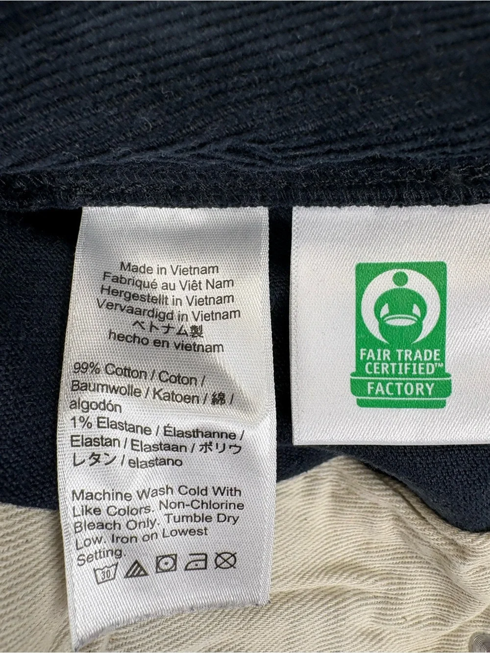 J. Crew durable corduroy